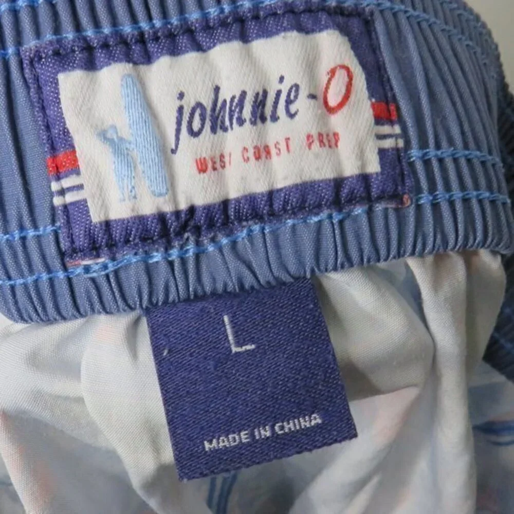Johnnie-O Allover‎ Print Swim Trunks Board Shorts